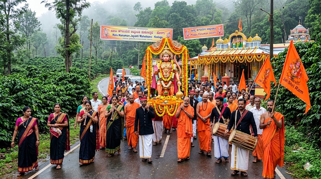 Hanuman Jayanti at Veeranjaneya Swamy Temple