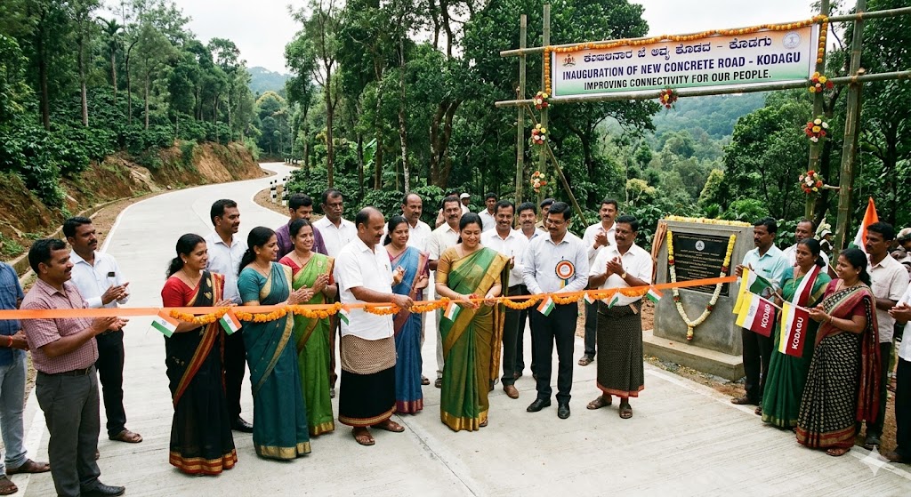 New concrete road inaugurated