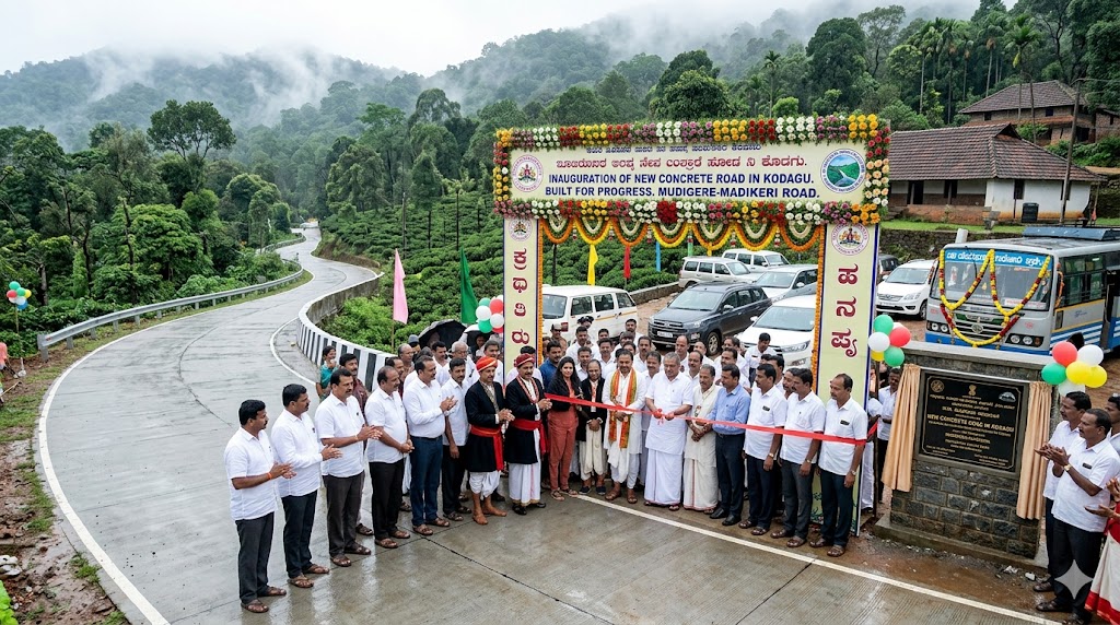 New concrete road inaugurated