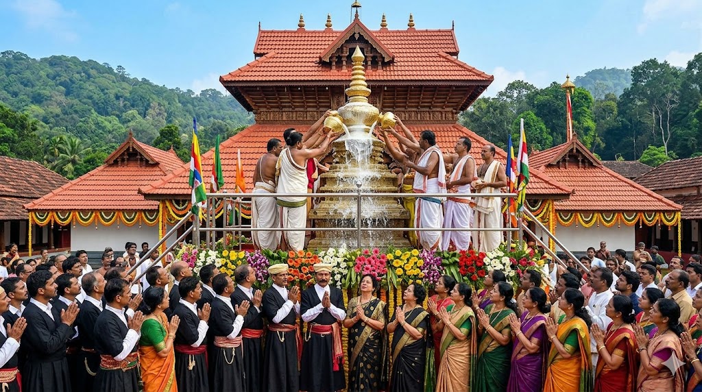 Maha Kumbhabhishekam at Dakshina Mariyamma Temple