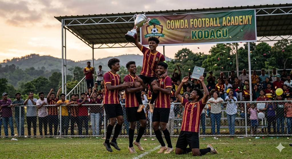 Gowda Sports Festival Gowda Football Academy Champion