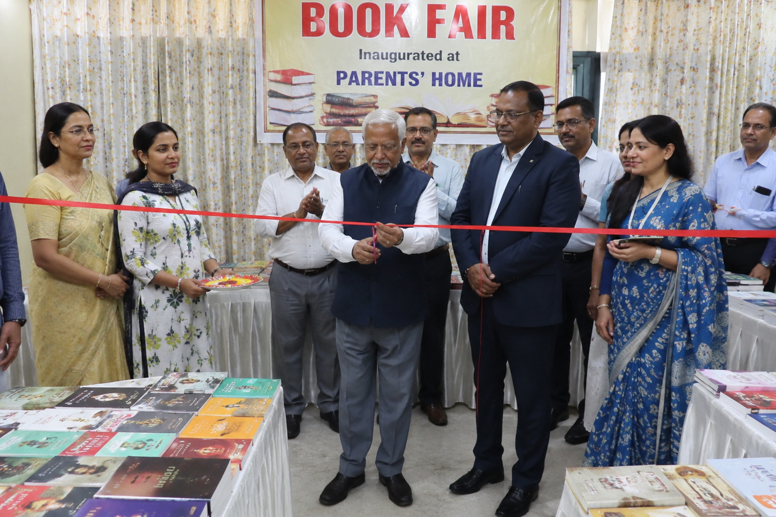 Parents' Home Hosts Inauguration of Book Fair