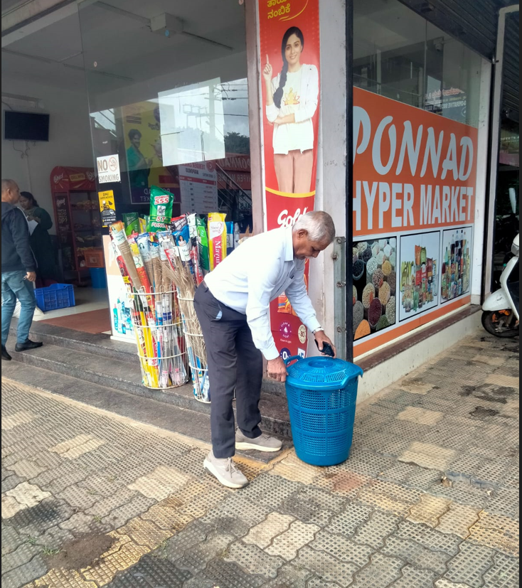100 Dustbins Distributed Across Napoklu Area to Enhance Cleanliness