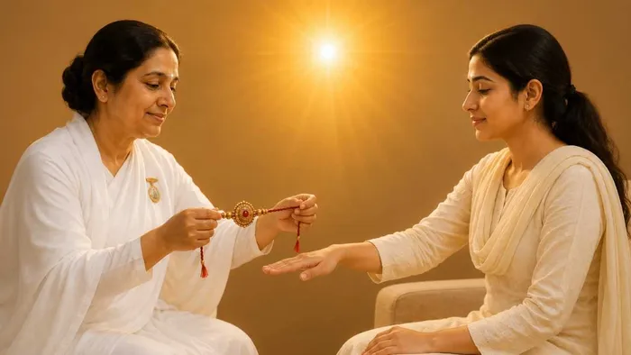 Raksha Bandhan and Krishna Janmashtami Celebrated at Brahma Kumaris
